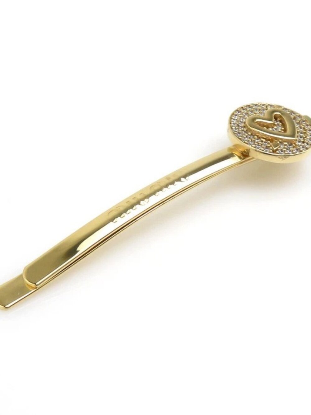 MIUMIU Hairpin Gold Metal